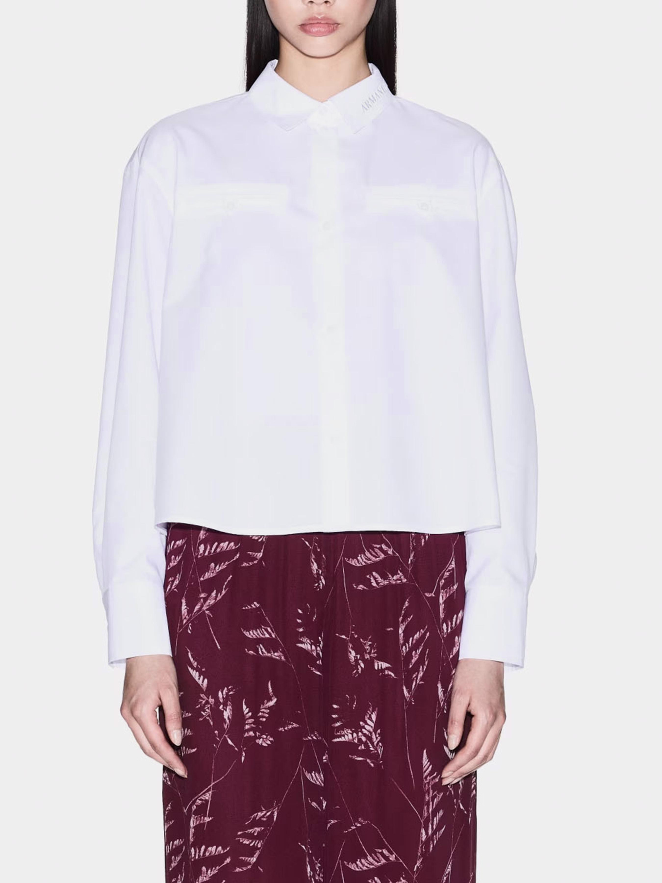 Рубашка повседневная Armani Exchange модель XW000668-AF15983-U0002 Рубашка повседневная Armani Exchange модель XW000668-AF15983-U0002 Фото