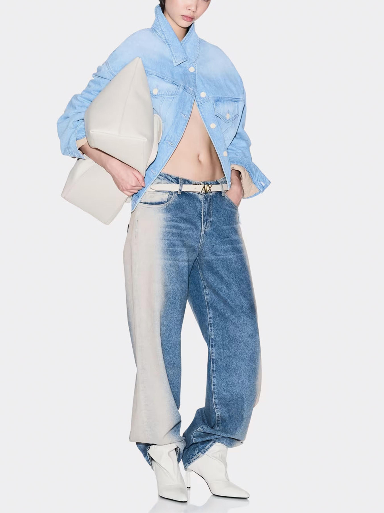 Джинсова куртка Armani Exchange модель XW001061-AF14494-MB003 Фото