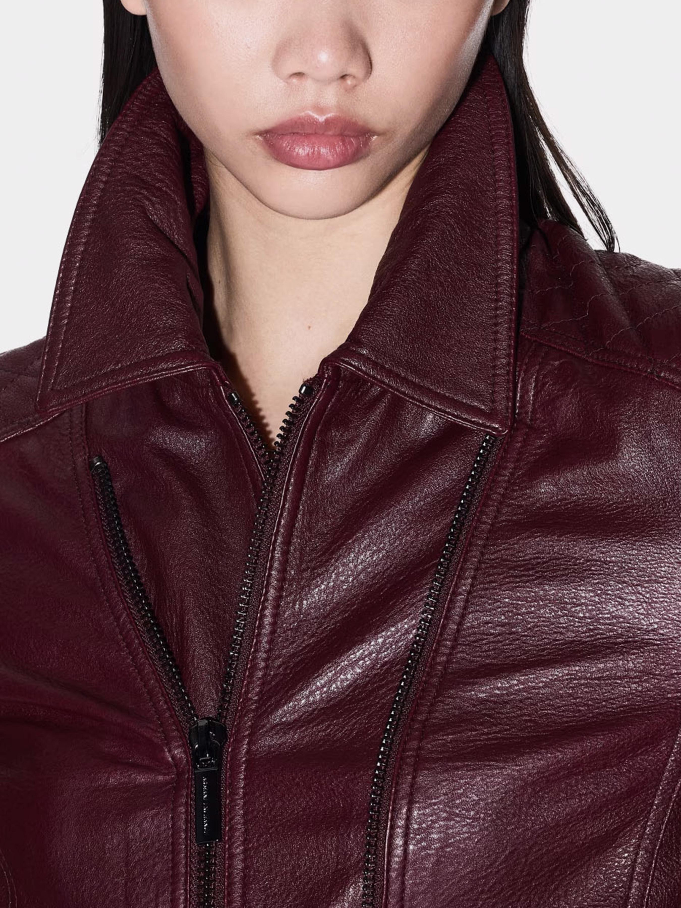 Шкіряна куртка Armani Exchange модель XW000654-AF16212-UA343 Фото