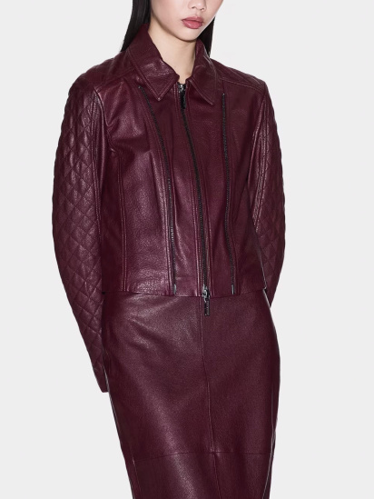 Шкіряна куртка Armani Exchange модель XW000654-AF16212-UA343 - фото
