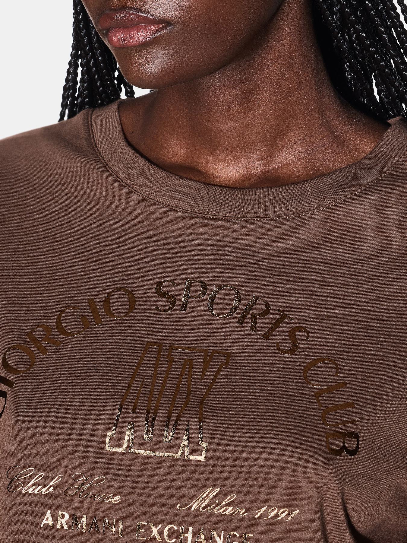 Футболка Armani Exchange модель XW002335-AF10356-U6136 Фото