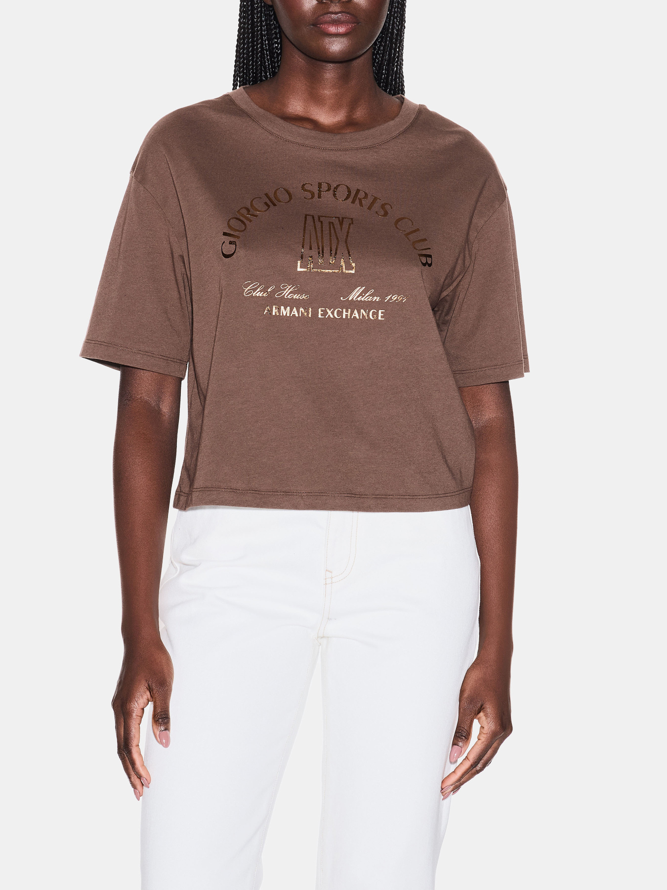 Футболка Armani Exchange модель XW002335-AF10356-U6136 Фото