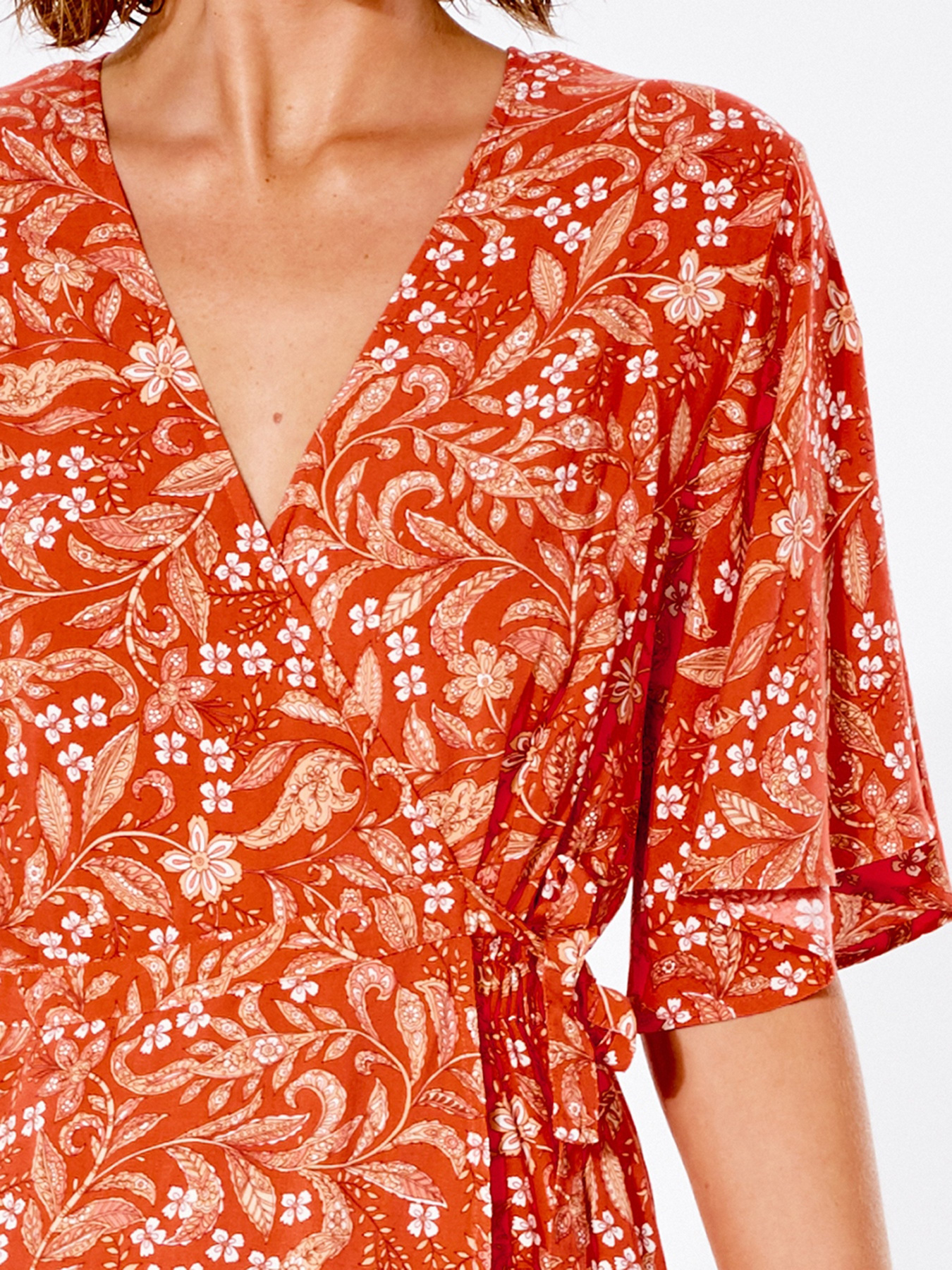 Сукня міді Rip Curl Lunar Tides Wrap модель GDRMH9-40 Фото