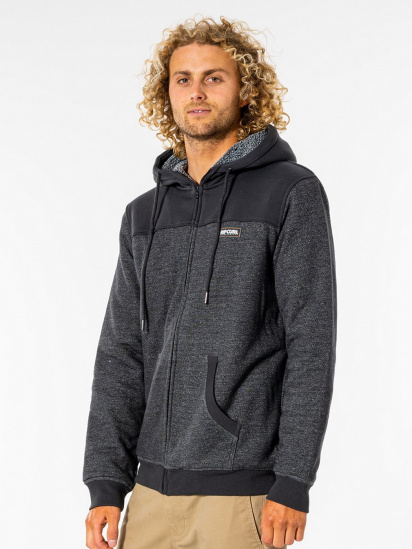 Кофта Rip Curl Surf Revival Lined Fleece модель CFEFR9-8264 Чорний — фото 3 - INTERTOP