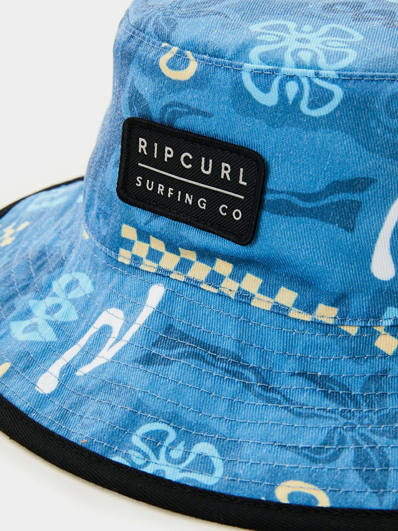 Кепка Rip Curl Revo Vallry Wide Brim модель 00KBHE-213 Синій, жовтий Кепка Rip Curl Revo Vallry Wide Brim модель 00KBHE-213 Синій, жовтий Фото