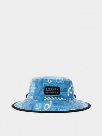 Кепка Rip Curl Revo Vallry Wide Brim модель 00KBHE-213 Синій, жовтий Кепка Rip Curl Revo Vallry Wide Brim модель 00KBHE-213 Синій, жовтий Фото