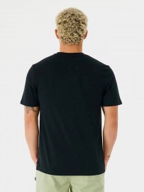 Футболка Rip Curl модель 01AMTE-90 Чорний Футболка Rip Curl модель 01AMTE-90 Чорний Фото