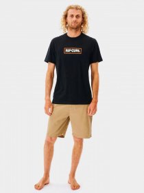 Футболка Rip Curl модель 01AMTE-90 Чорний Футболка Rip Curl модель 01AMTE-90 Чорний Фото