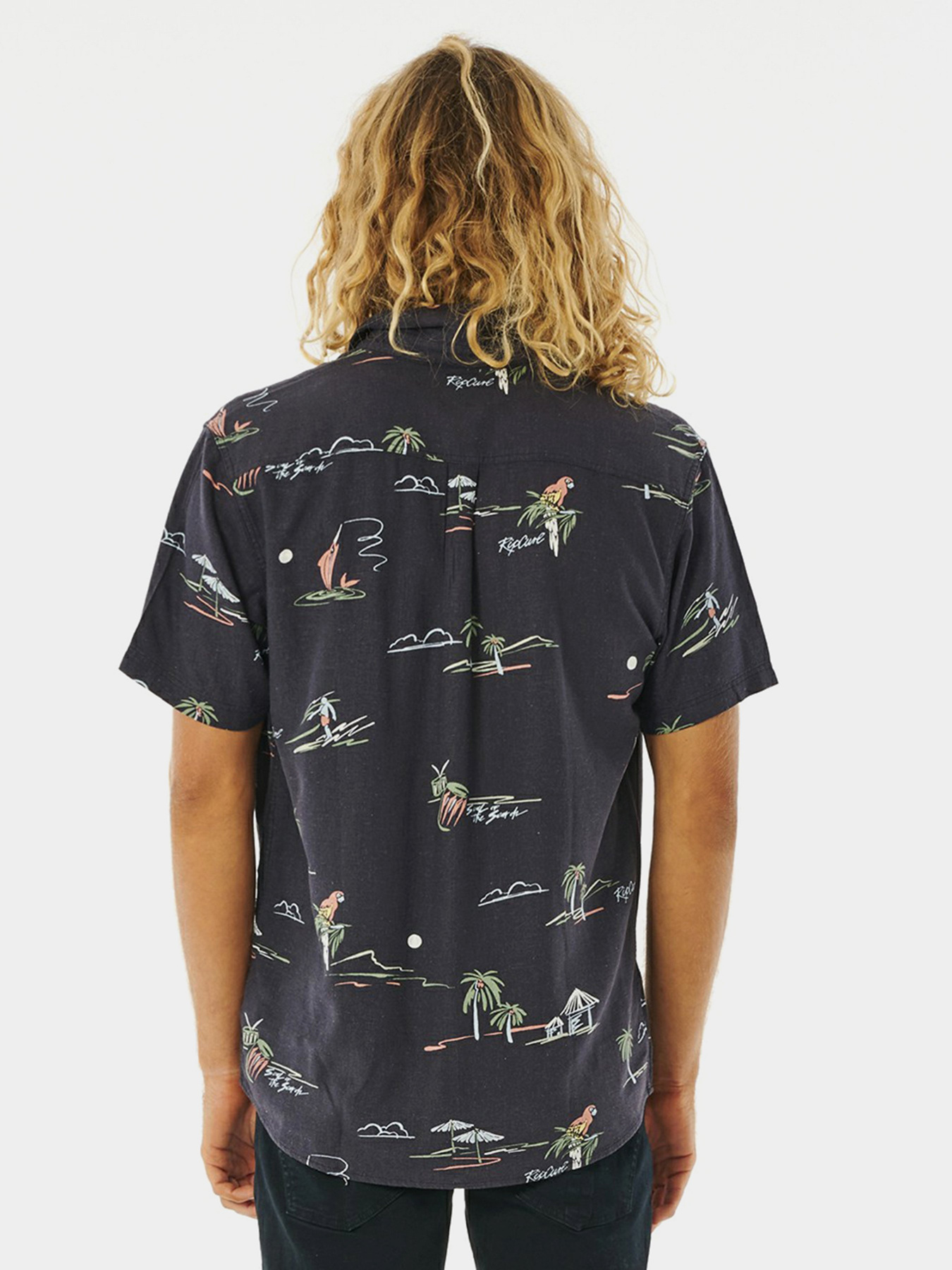 Рубашка Rip Curl Party Pack модель 01CMSH-8264 Чорний Фото