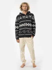 Свитер Rip Curl модель CSWAM9-8264 Чорний, білий Фото