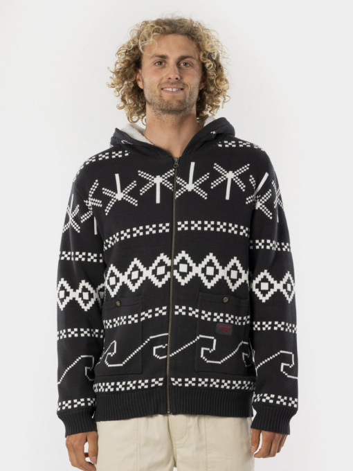 Свитер Rip Curl модель CSWAM9-8264 Чорний, білий Фото