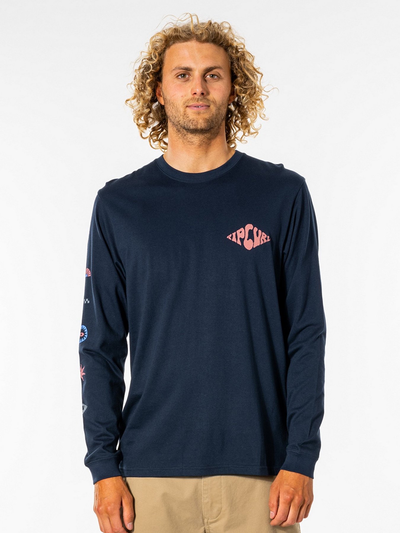 Лонгслив Rip Curl SWC Motif модель CTEUW9-49 Темно-синій Лонгслив Rip Curl SWC Motif модель CTEUW9-49 Темно-синій Фото