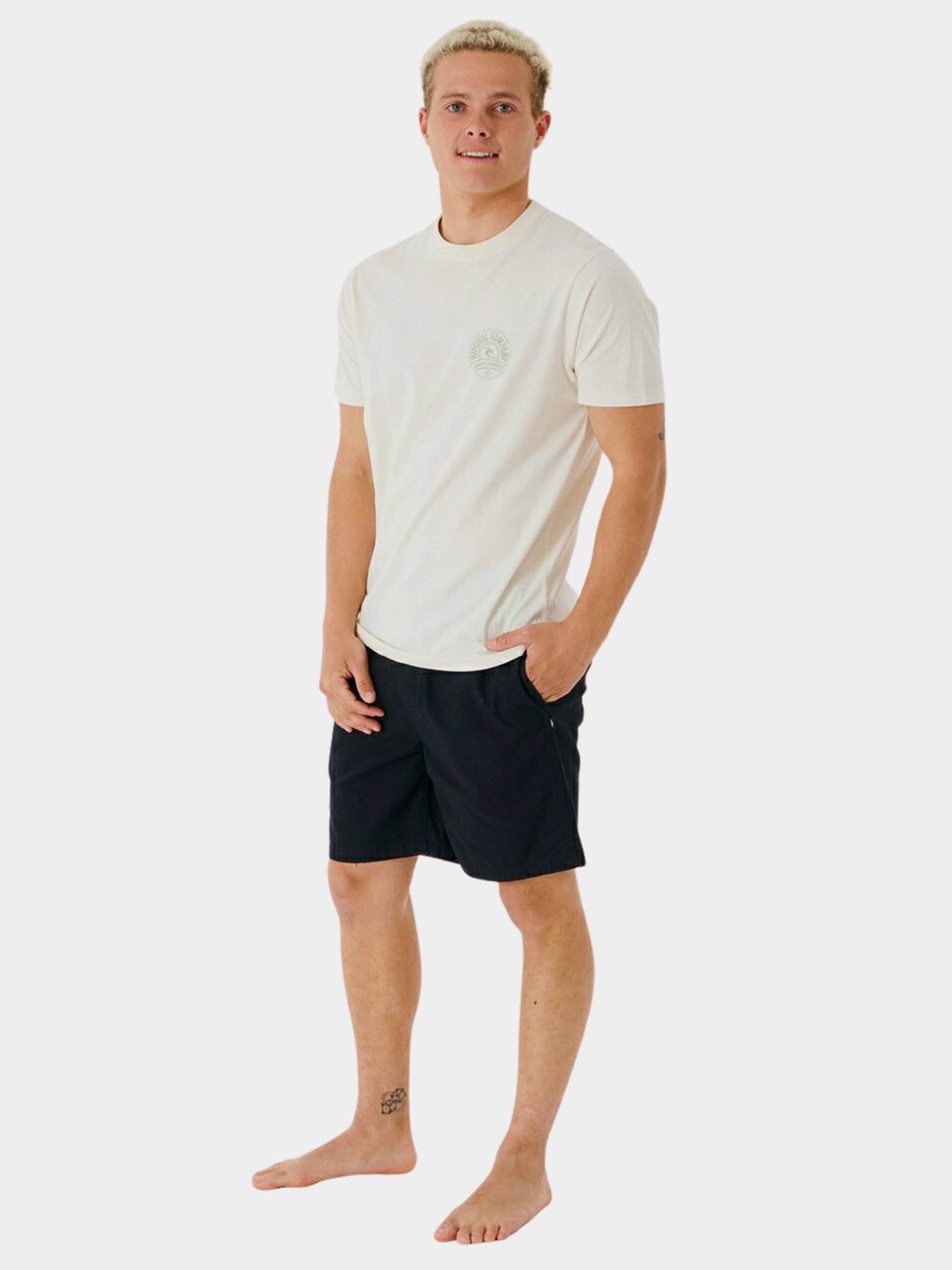 Футболка Rip Curl Stapler модель 03PMTE-3021 Бежевий Фото