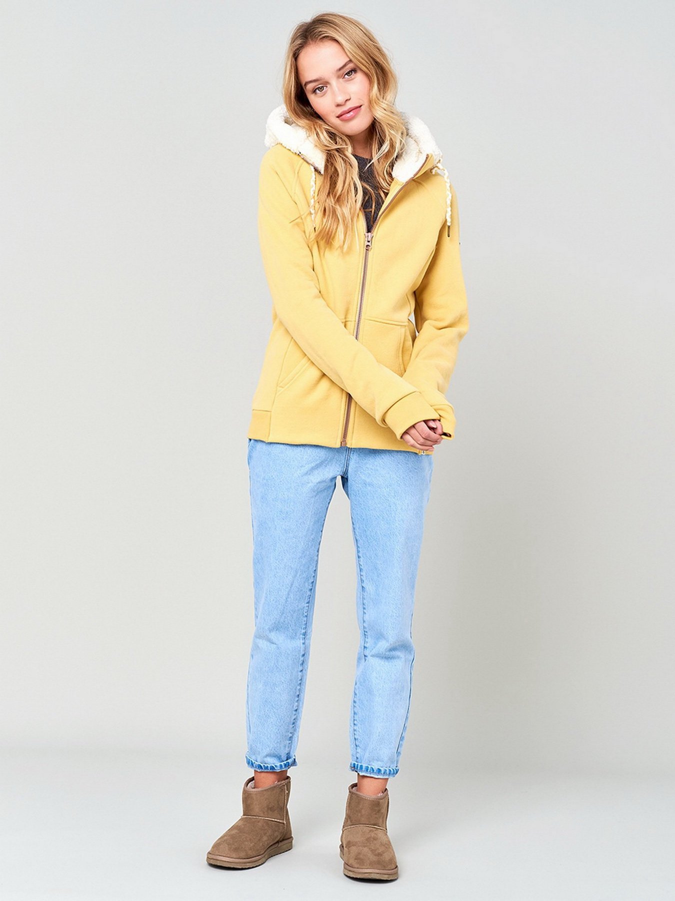 Кофта Rip Curl Nova Zip Hoodie Fleece модель GFEBG5-146 Жовтий Фото