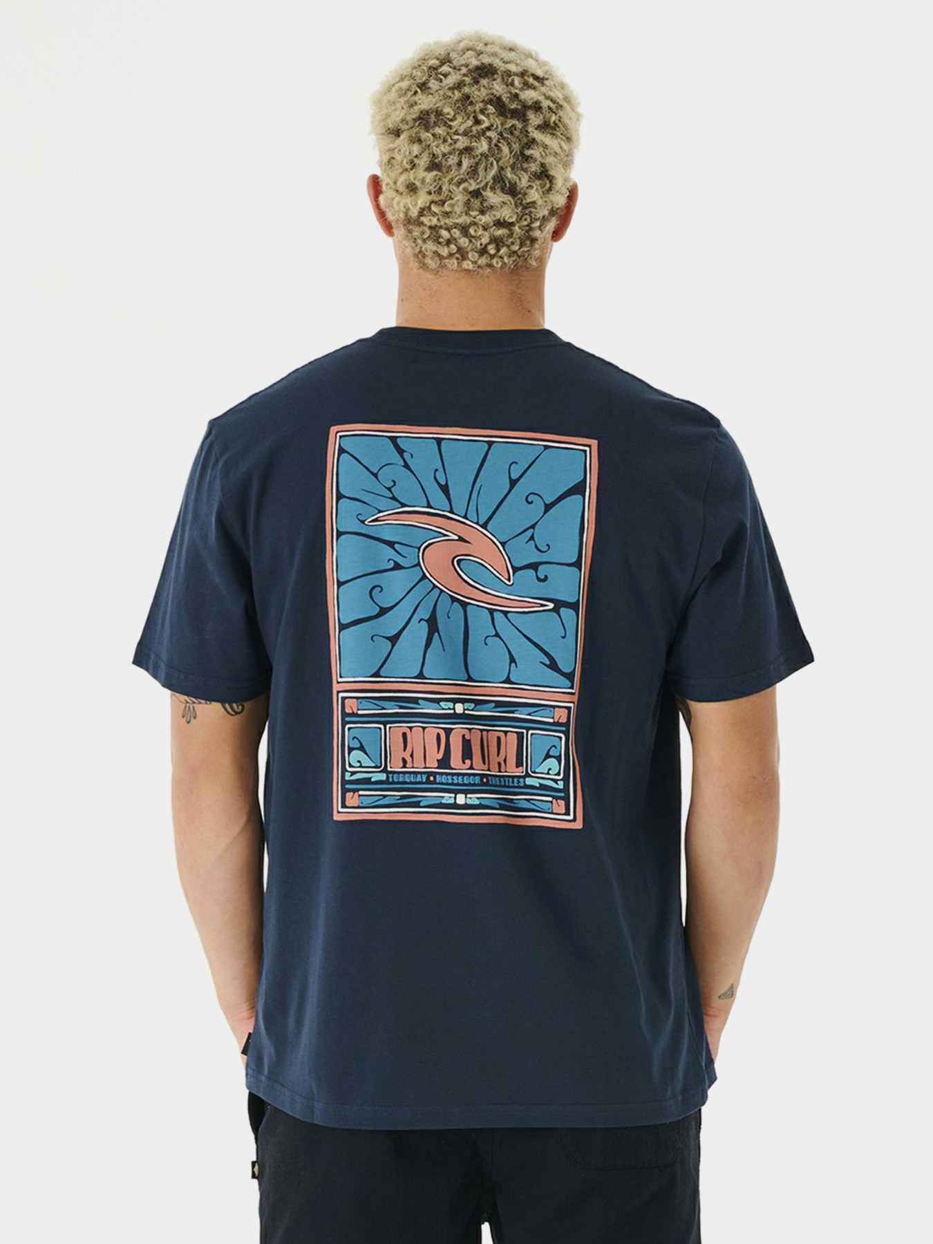 Футболка Rip Curl модель 03XMTE-291 Темно-синій Футболка Rip Curl модель 03XMTE-291 Темно-синій Фото