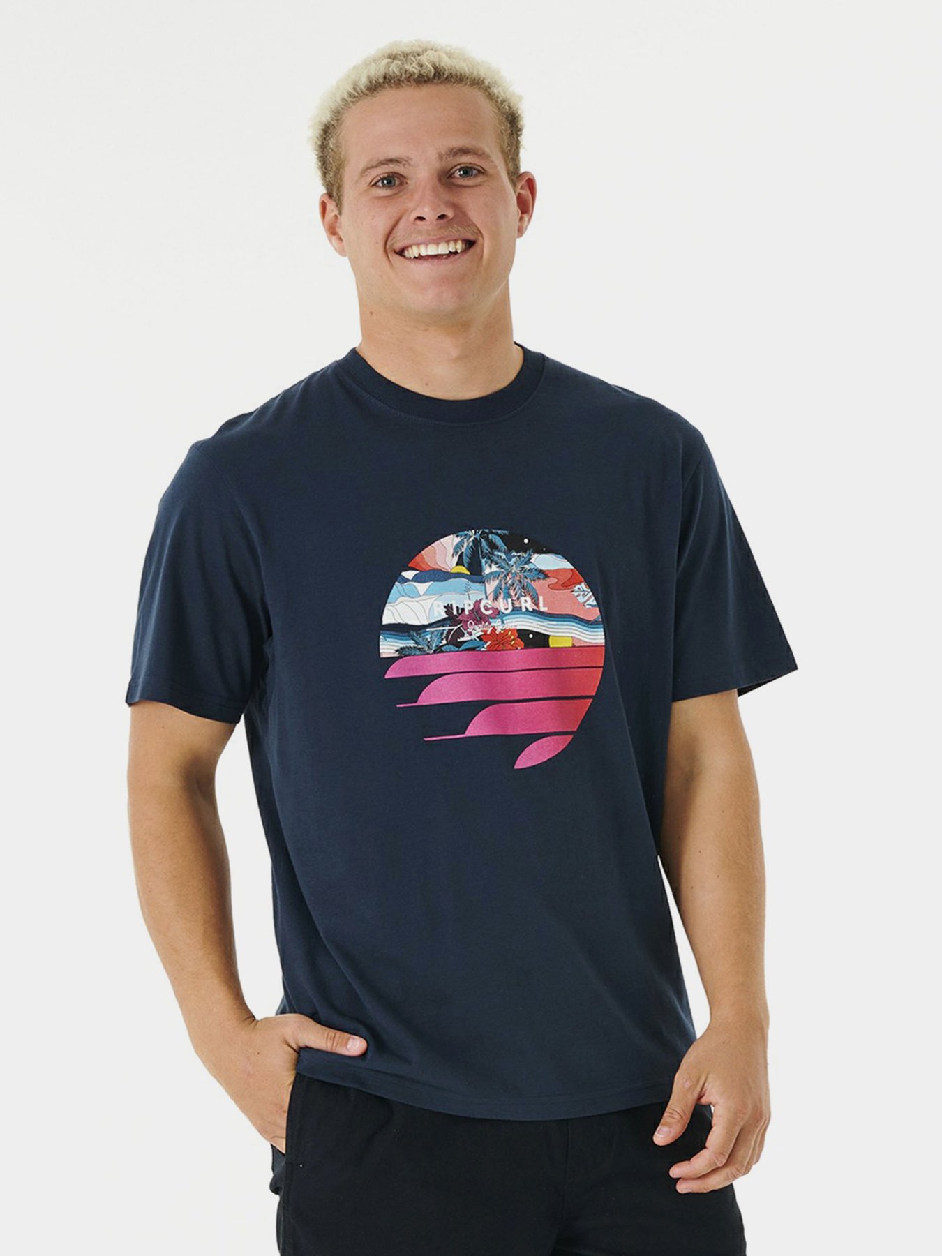 Футболка Rip Curl Fill Me Up модель 03YMTE-291 Темно-синій Фото