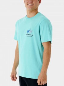 Футболка Rip Curl модель 03ZMTE-46 Блакитний Фото