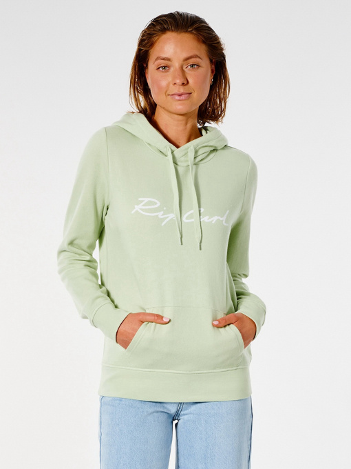 Кофта Rip Curl Script Standard Hood модель GFECO9-3396 Блідо-зелений Фото