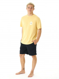 Футболка Rip Curl модель 06BMTE-9746 Жовтий Футболка Rip Curl модель 06BMTE-9746 Жовтий Фото
