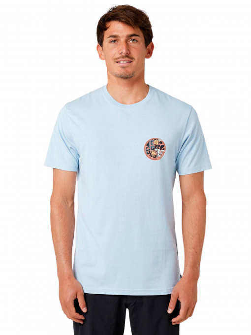 Футболка Rip Curl модель 06EMTE-3400 Блакитний Фото