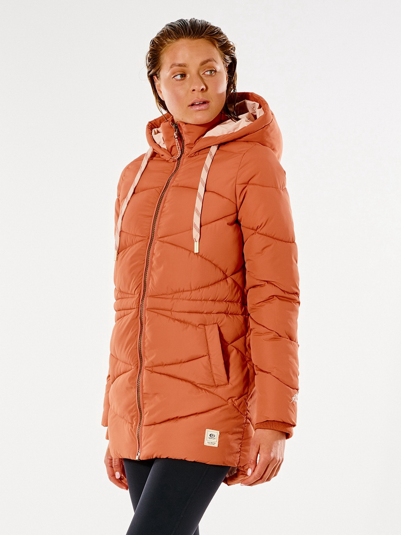 Пуховик Rip Curl Anti Series Swc модель GJKBH9-2910 Помаранчевий Фото