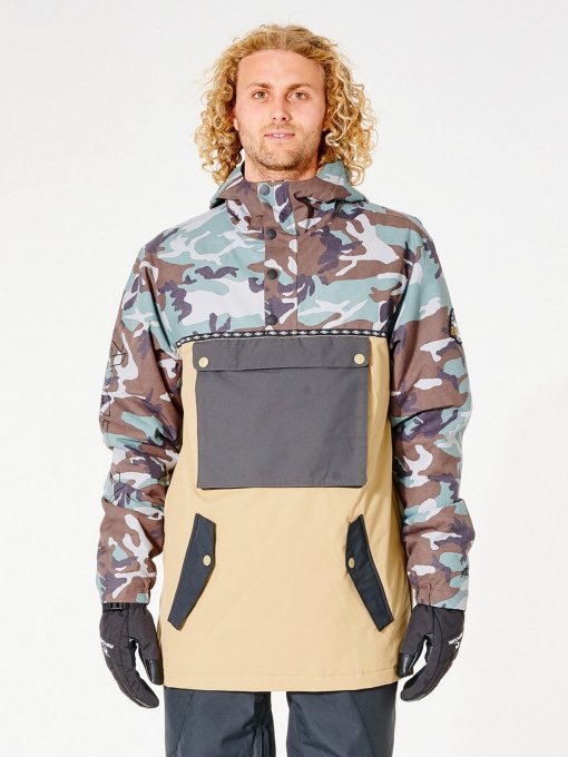 Анорак Rip Curl Primative Anorak модель SCJCT4-9660 Мілітарі, пісочний Фото