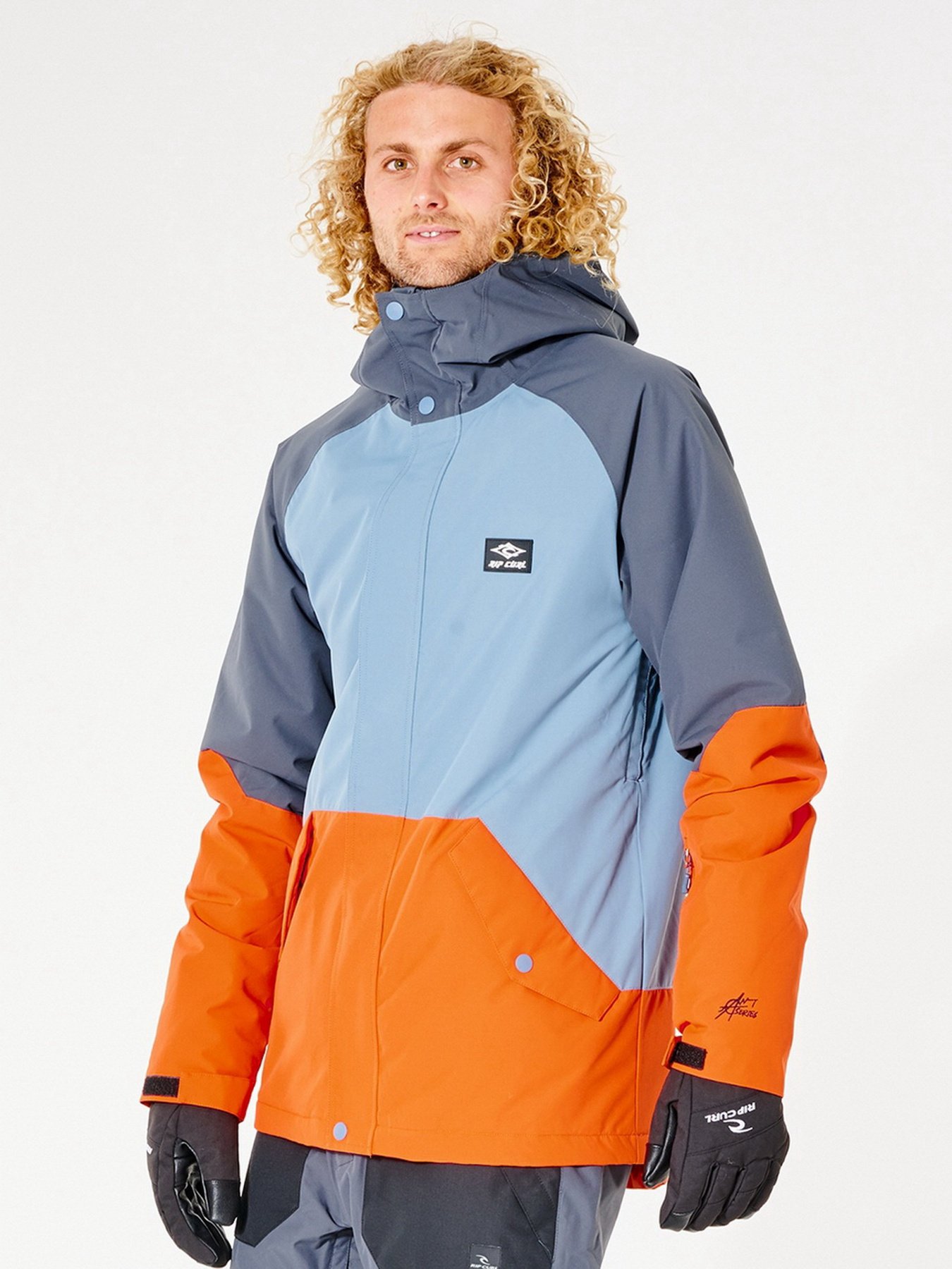 Горнолыжная куртка Rip Curl Notch Up Snow модель SCJDX4-1115 Синій,блакитн,помаранч Фото