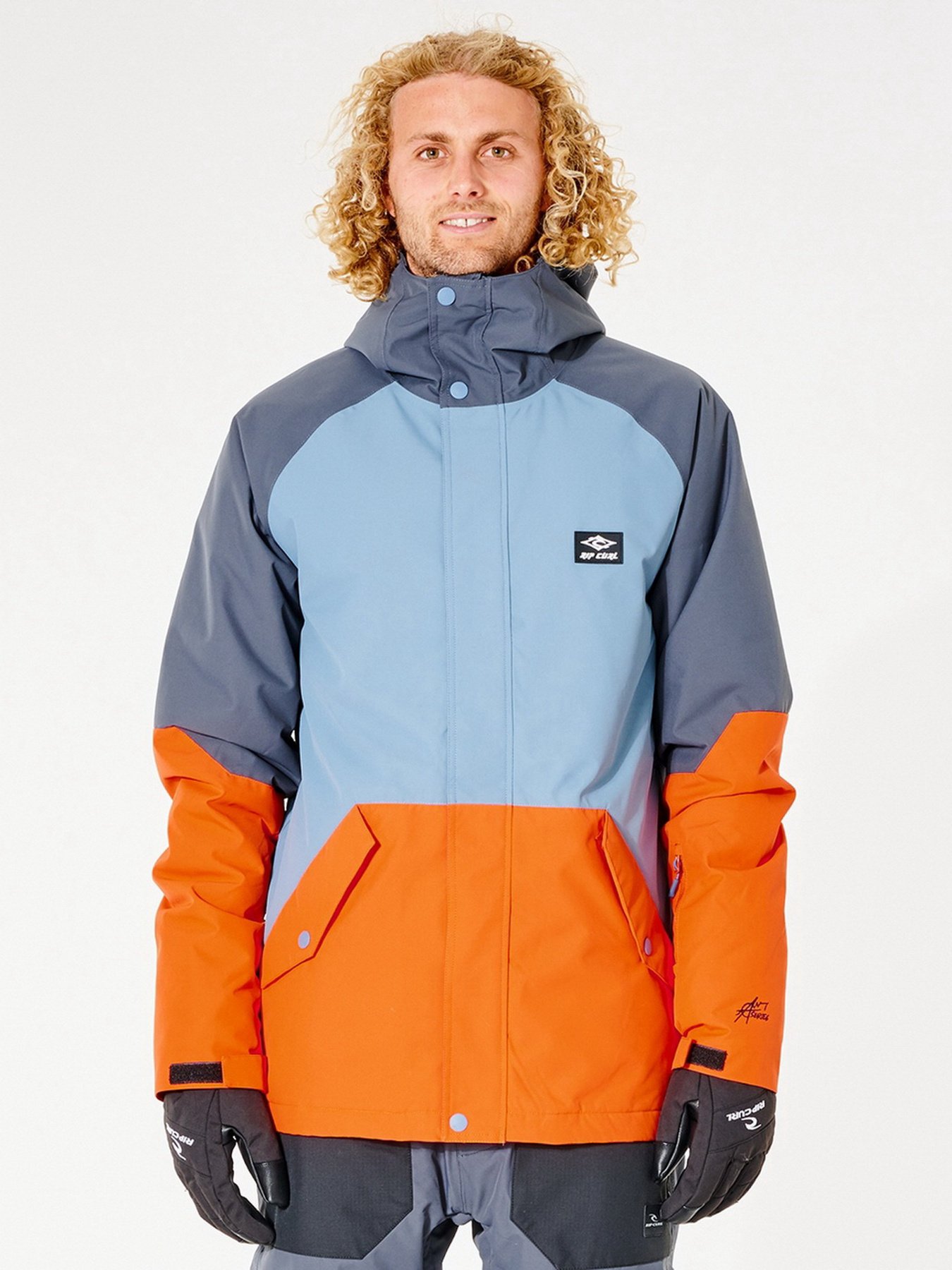 Горнолыжная куртка Rip Curl Notch Up Snow модель SCJDX4-1115 Синій,блакитн,помаранч Фото