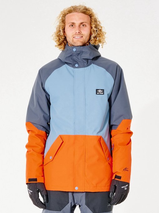 Аутдор и горнолыжнаякуртка Rip Curl Notch Up Snow модель SCJDX4-1115 Синій,блакитн,помаранч Фото