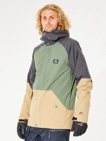 Горнолыжная куртка Rip Curl Notch Up Snow модель SCJDX4-9389 Сірий,оливковий,пісочн Фото