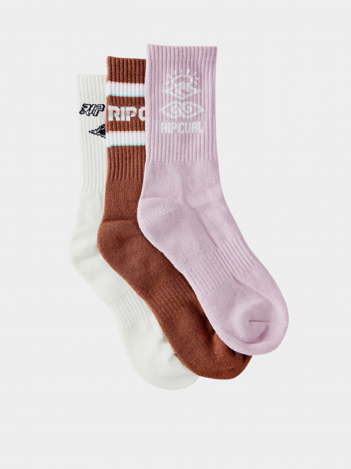 Набор носков Rip Curl модель 001WSO-9629 Коричневий Фото