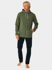 Кофта Rip Curl модель 016MFL-9389 Зелений Кофта Rip Curl модель 016MFL-9389 Зелений Фото