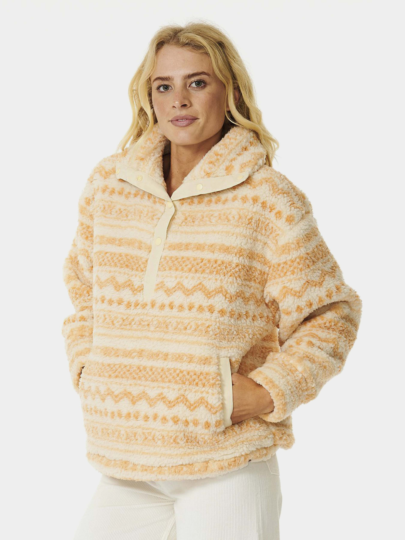 Кофта Rip Curl модель 04BWFL-3 Білий, помаранчевий Фото