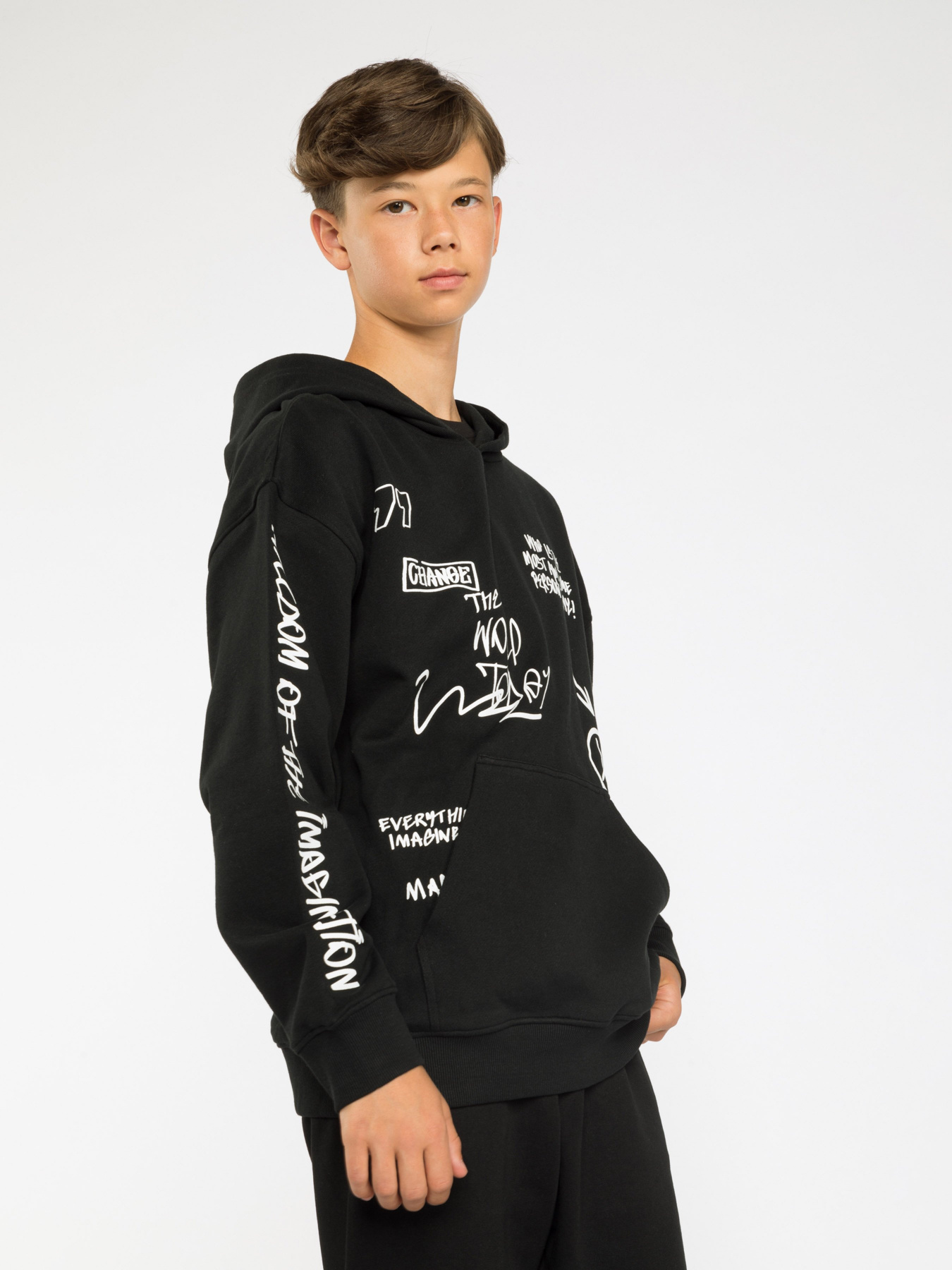 Худи Reporter Young модель 223-0551B-27-100-1 Фото