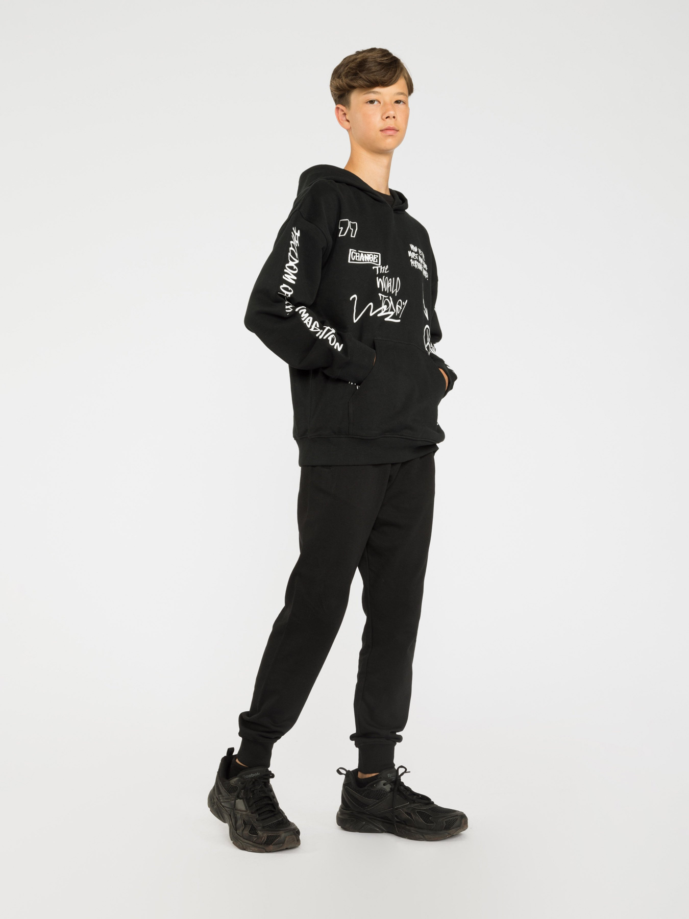 Худи Reporter Young модель 223-0551B-27-100-1 Фото