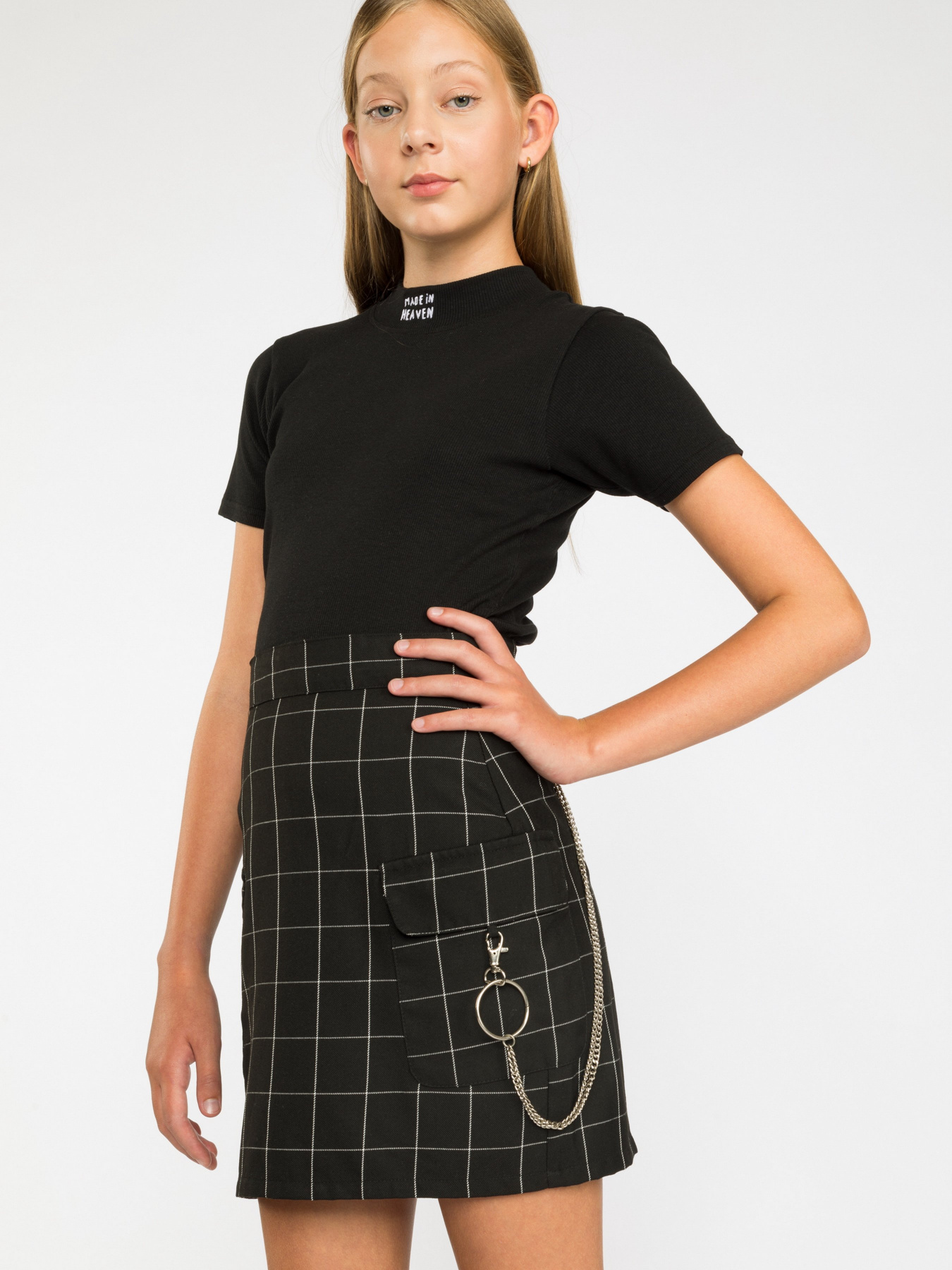 Юбка мини Reporter Young модель 223-0222G-17-100-1 Фото