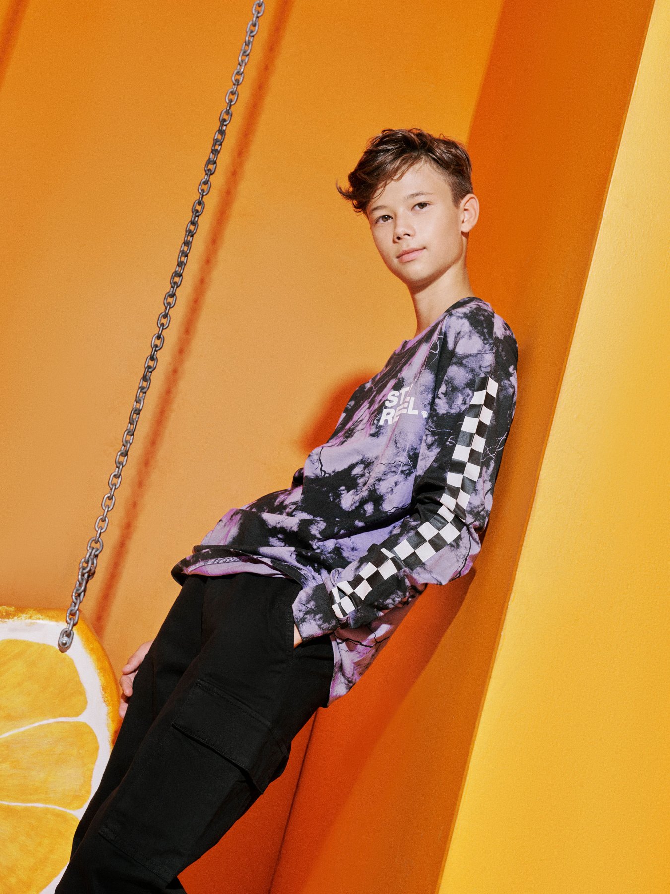 Лонгслив Reporter Young модель 223-0442B-51-900-1 Фото