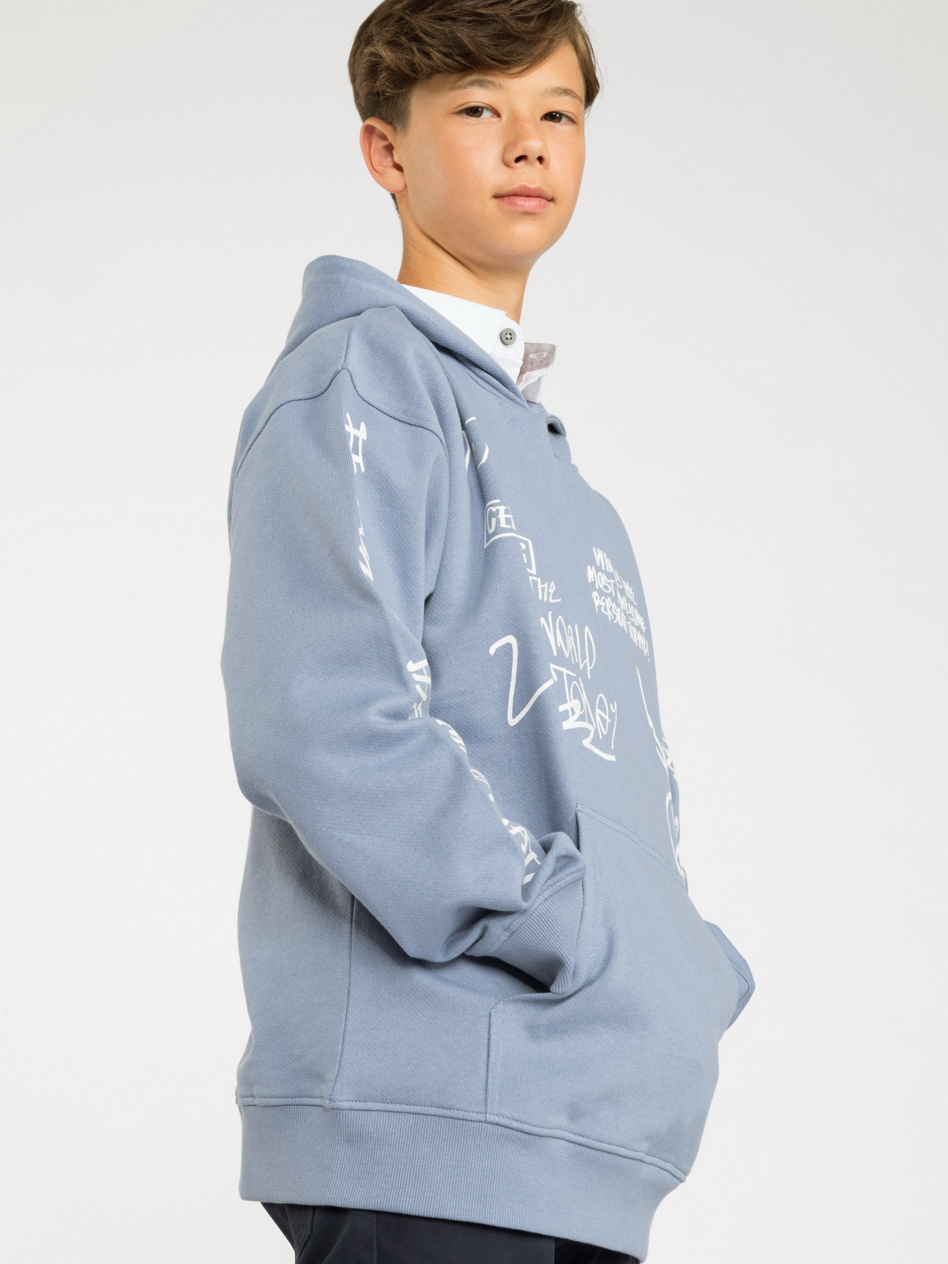 Худи Reporter Young модель 223-0551B-27-429-1 Фото