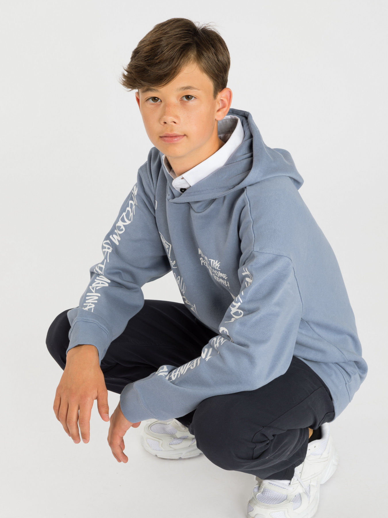 Худи Reporter Young модель 223-0551B-27-429-1 Фото