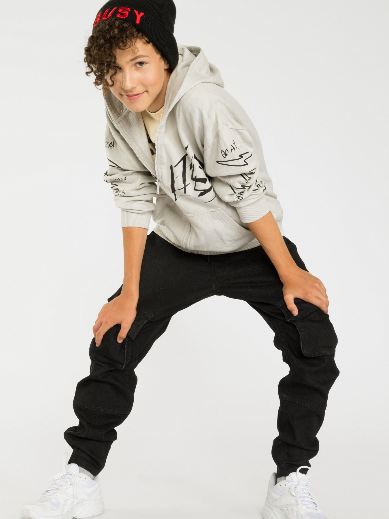 Худи Reporter Young модель 223-0555B-26-101-1 Фото