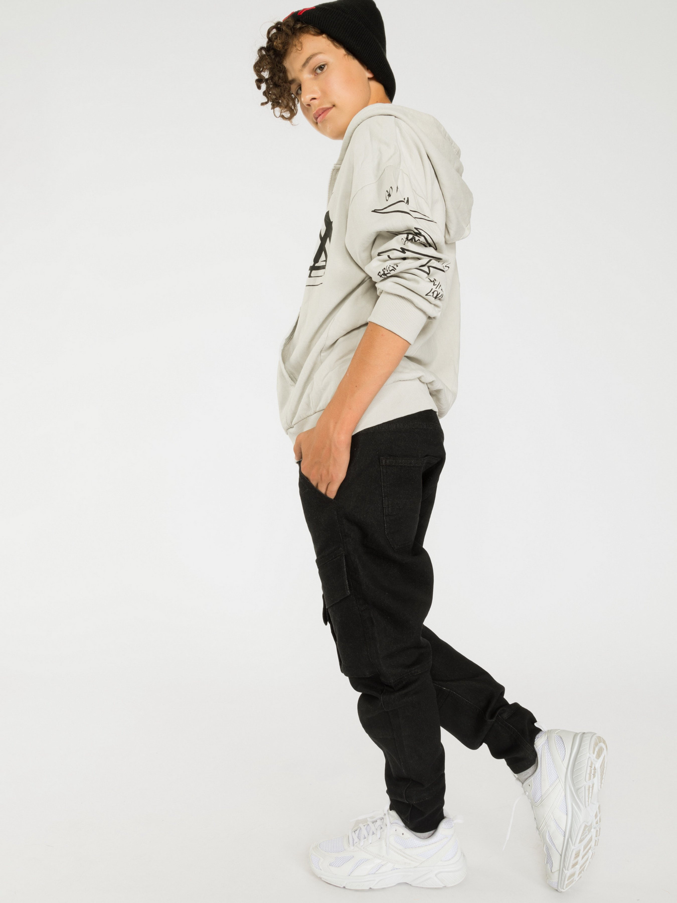 Худи Reporter Young модель 223-0555B-26-101-1 Фото