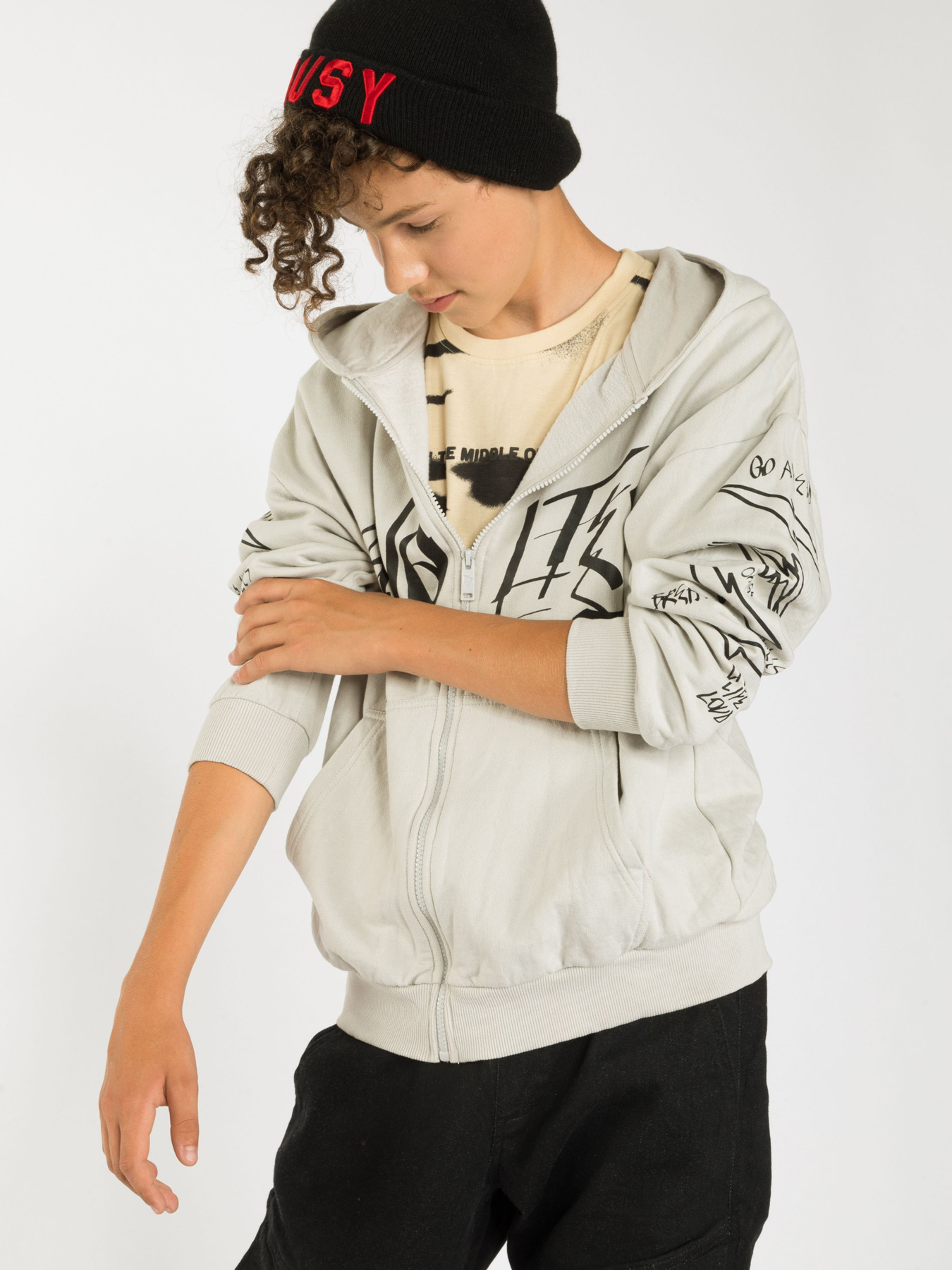 Худи Reporter Young модель 223-0555B-26-101-1 Фото