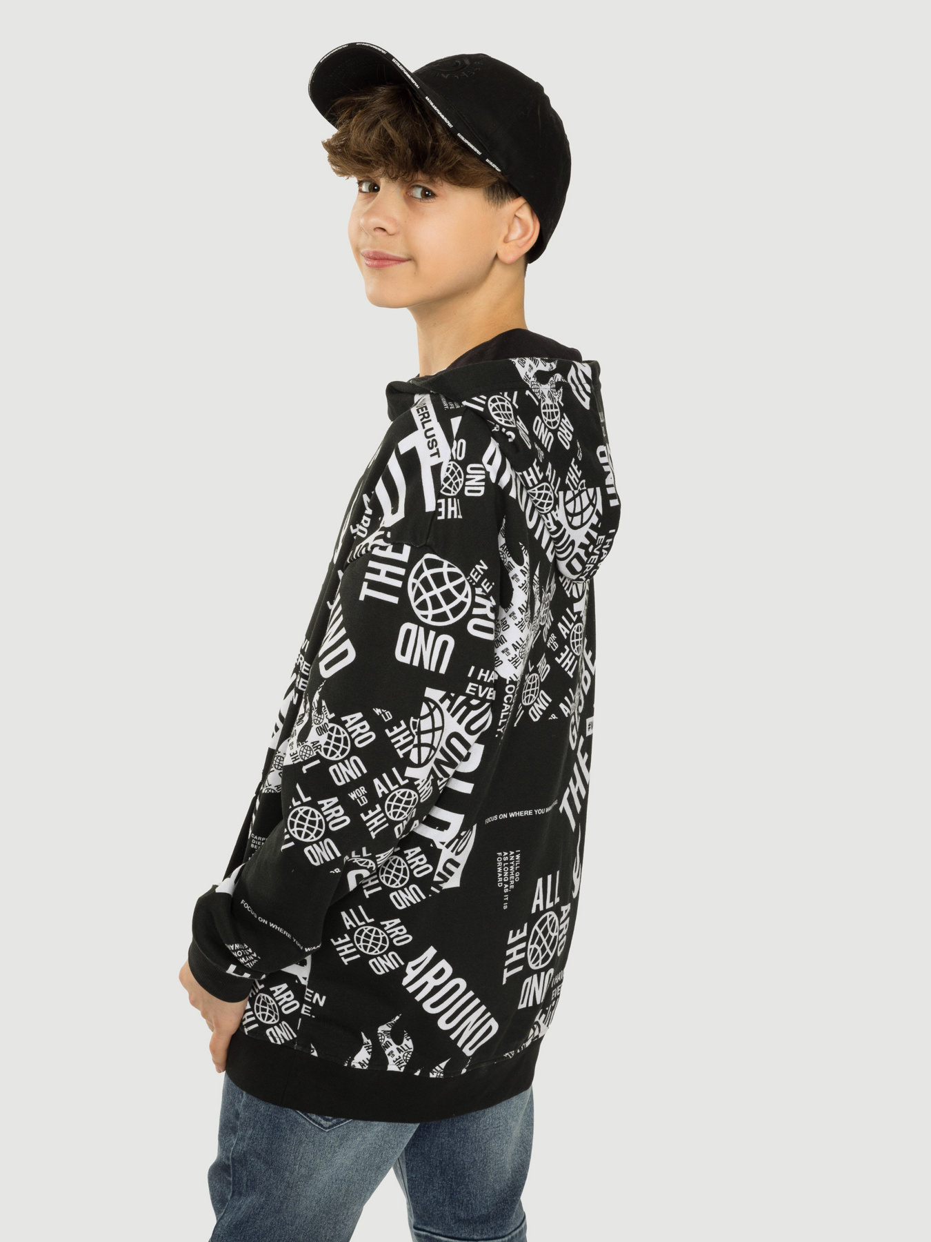 Худи Reporter Young модель 231-0551B-12-100-1 Фото