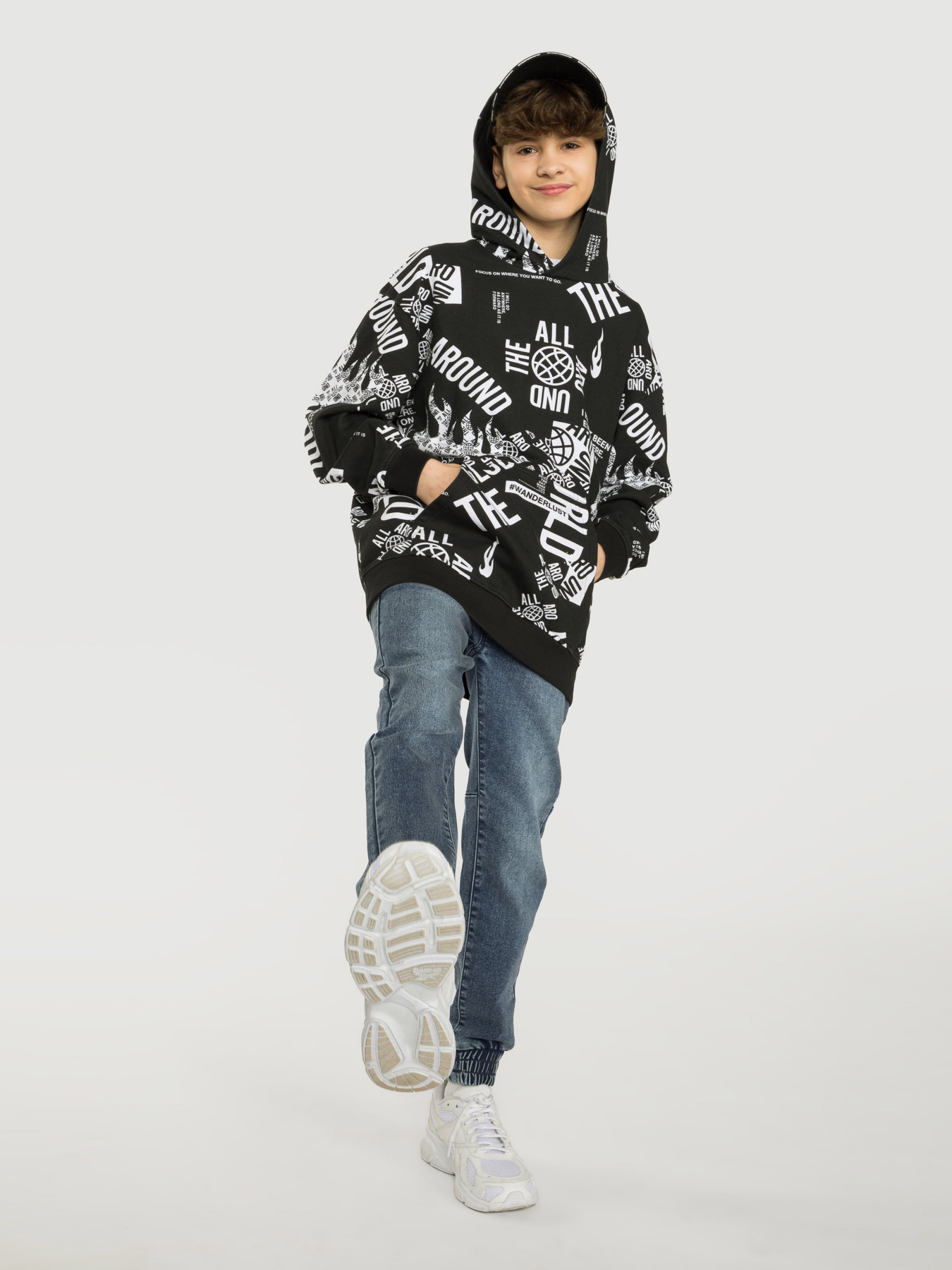 Худи Reporter Young модель 231-0551B-12-100-1 Фото