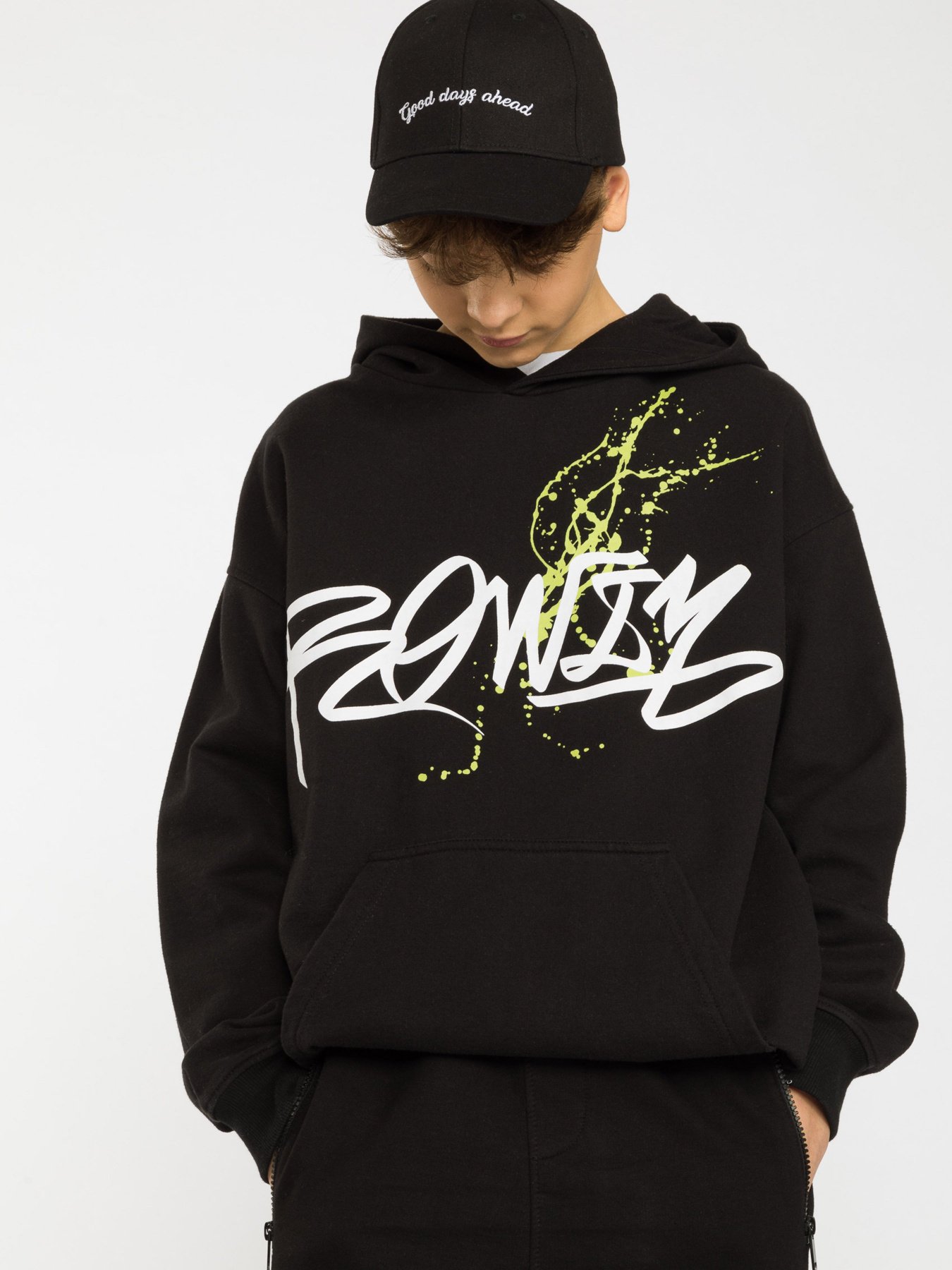 Худи Reporter Young модель 231-0551B-34-100-1 Фото