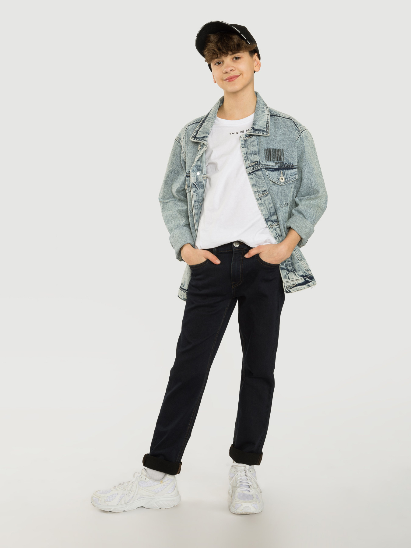 Прямі джинси Reporter Young модель 231-0110B-45-003-1 Фото