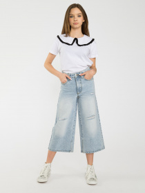 Широкие джинсы Reporter Young модель 231-0110G-35-000-1 Фото