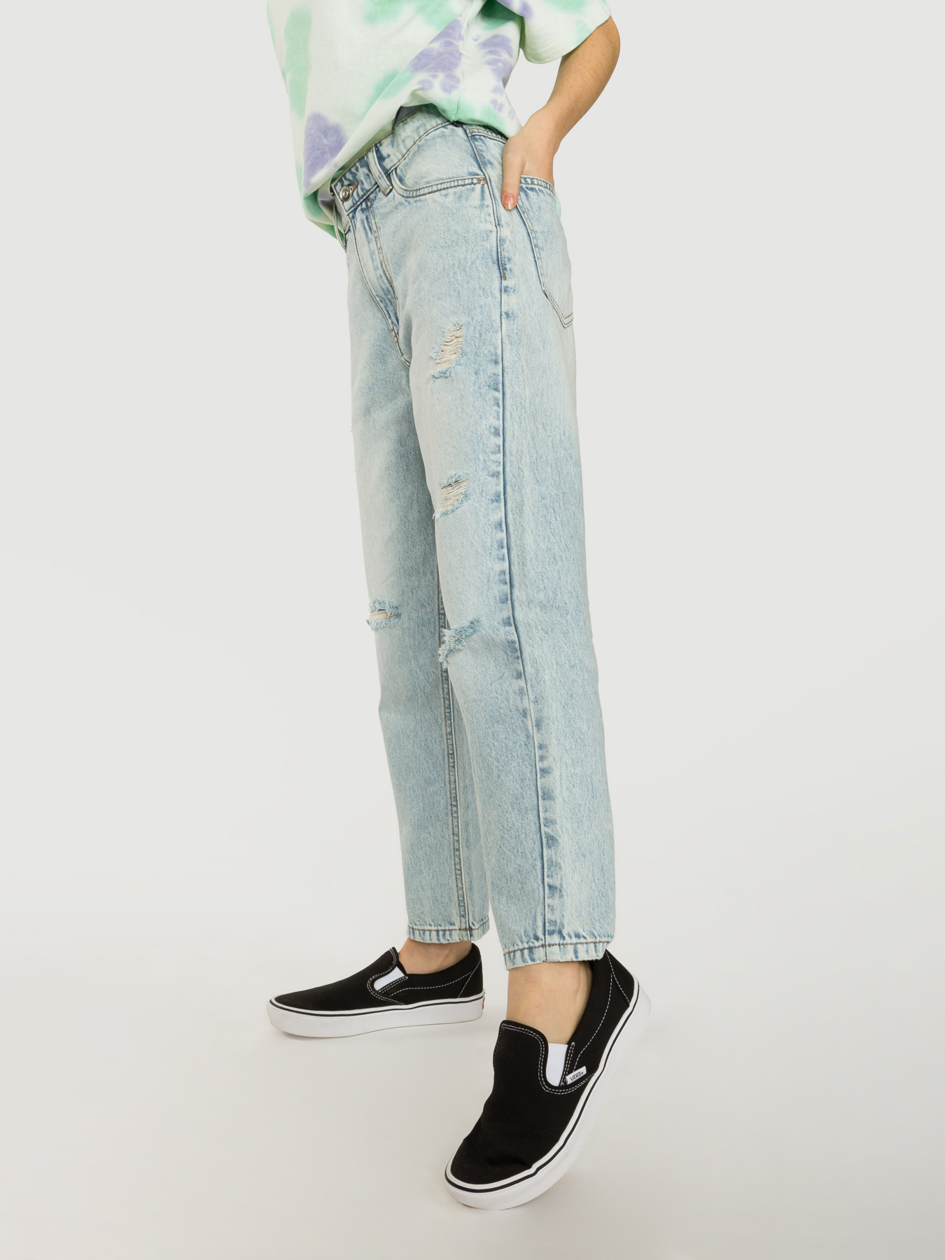 Джинсы мом Reporter Young модель 231-0110G-37-000-1 Фото