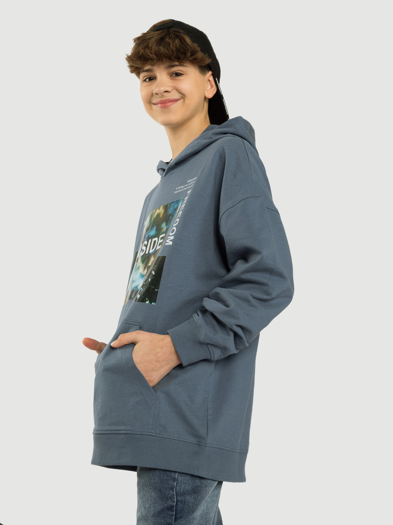 Худи Reporter Young модель 231-0551B-35-480-1 Фото