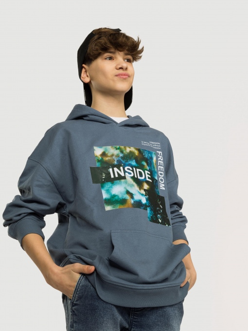 Худи Reporter Young модель 231-0551B-35-480-1 Фото